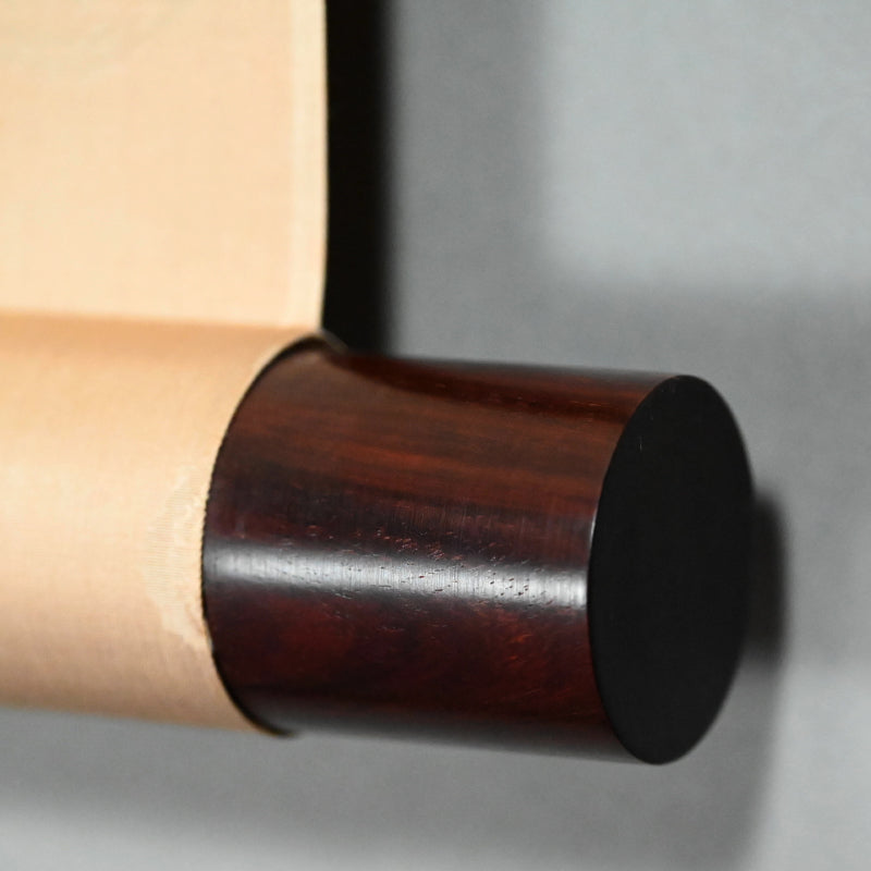 Massive Edo period Painting of Leaping Koi, Mori Gyokko