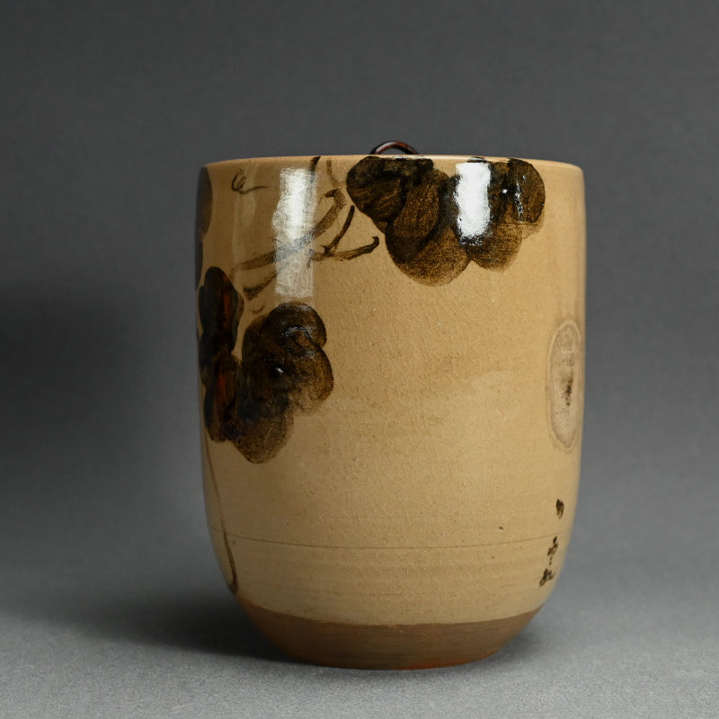 Antique Japanese Mushiake yaki Mizusashi