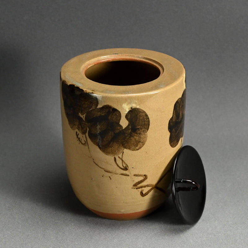 Antique Japanese Mushiake yaki Mizusashi