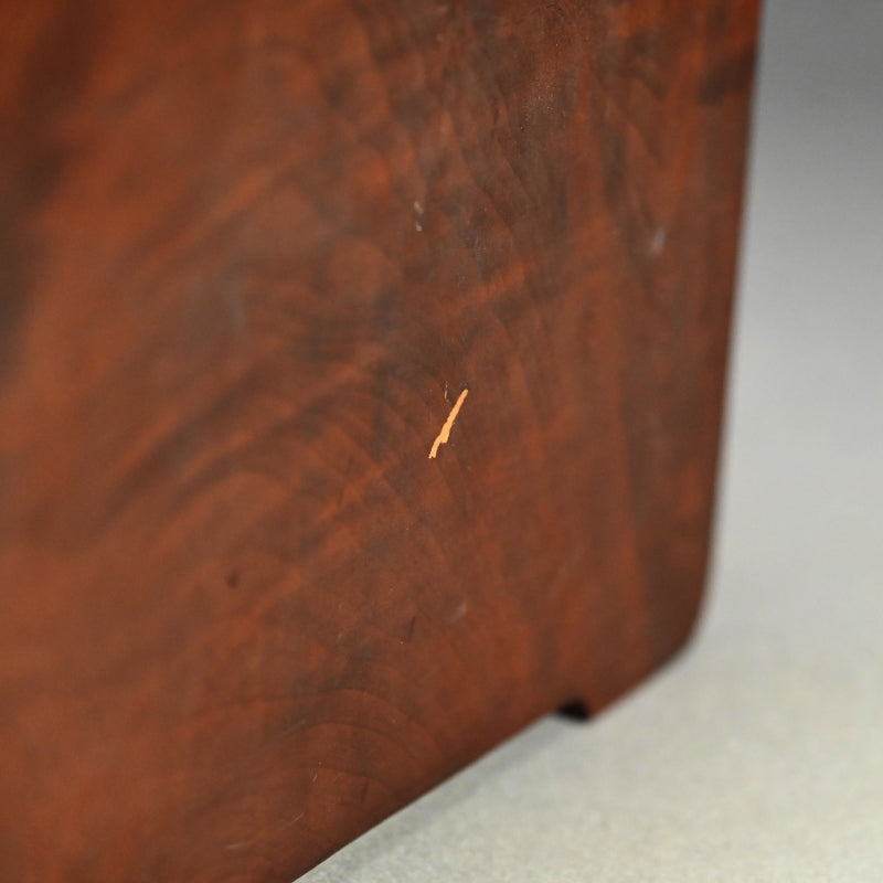 Maple-wood Table by Yabe Takayoshi & Poet Shimizu Hian ー矢部 高義(犀洲), 清水 比庵