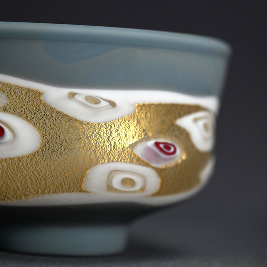 現代ガラス茶碗 ー石井康治「手吹硝子 茶盌」