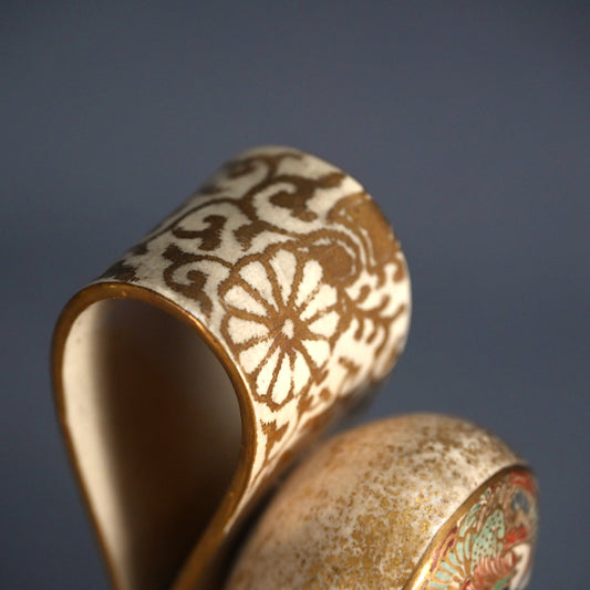 Zengoro XIV Kanmuri Koro Incense Burner ー永樂 妙全 "冠香炉"