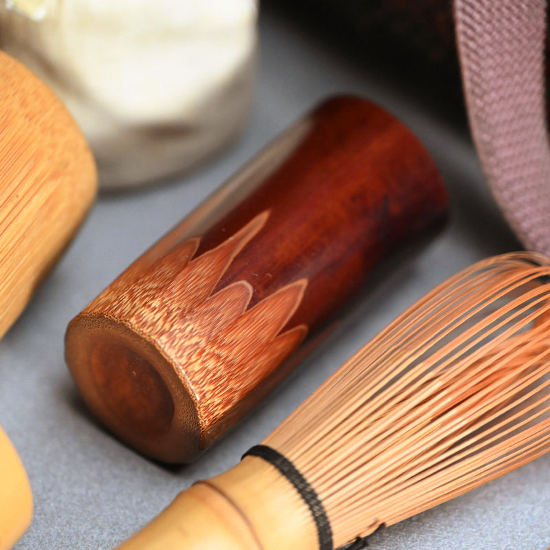 アンティーク竹煎茶セット ー中村宗悦