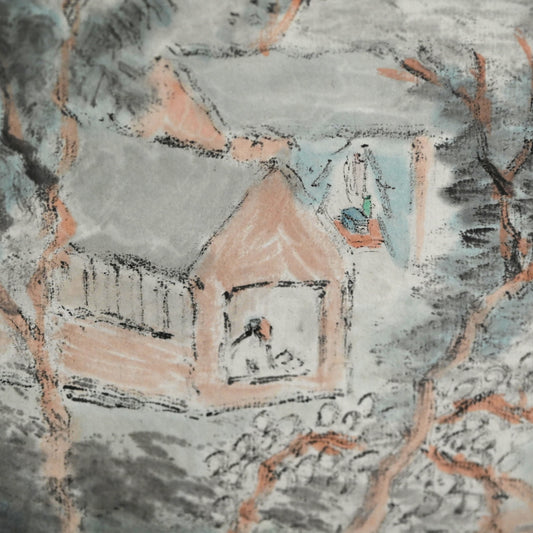 Masterpiece Landscape by Buddhist Priest ー橋本 独山 “間頂山色図”