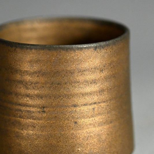 Fugen Gold Guinomi ー松下 広樹 “普賢ゴールドぐい吞”