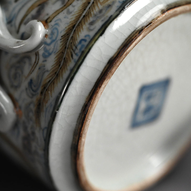 Richly Decorated Suichu Ewer ー宮川 (真葛) 香山