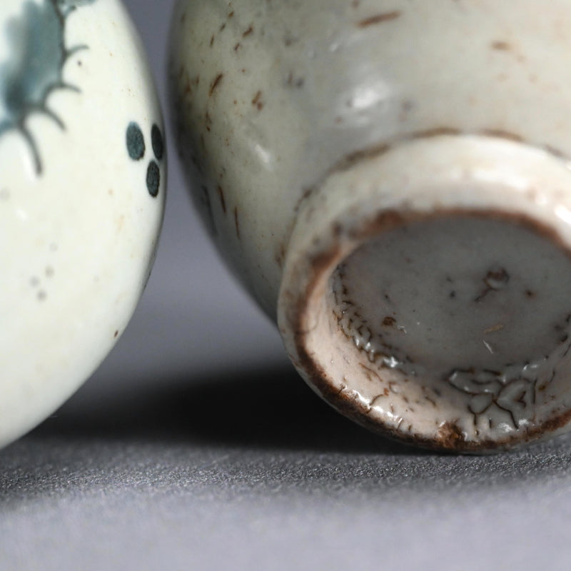 Pair Ko-Imari Abura Tsubo Oil Flasks