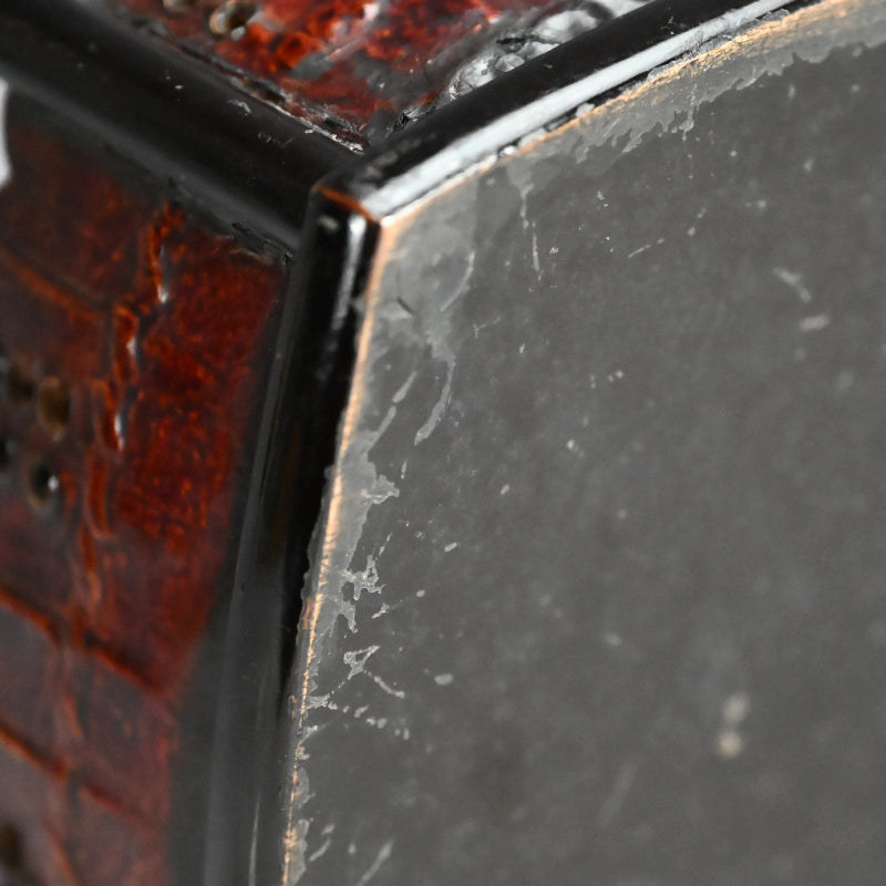 Tea Tray made from Re-purposed Yoroi Armor-parts