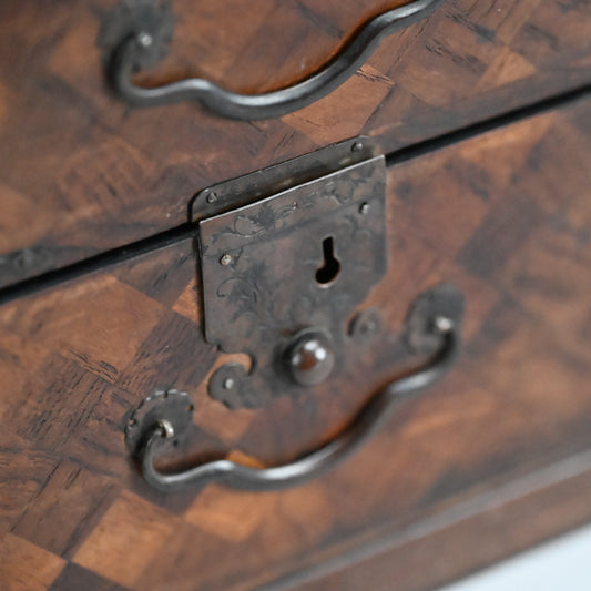 Intricate Meiji/Taisho Yosegi Zaiku Parquetry Tansu