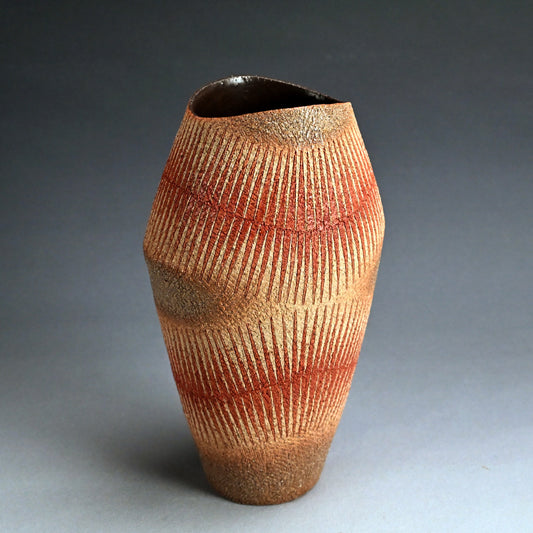 Vase Kyokuza Contemporary Vase, 2026 ー加古 勝己 “棘座”