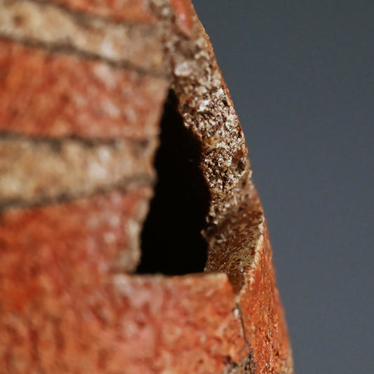 Contemporary Tamba Vase 2026 ー加古 勝己 “灰赫陶”