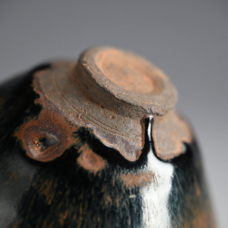 Antique Chinese Tenmoku Chawan Tea Bowl