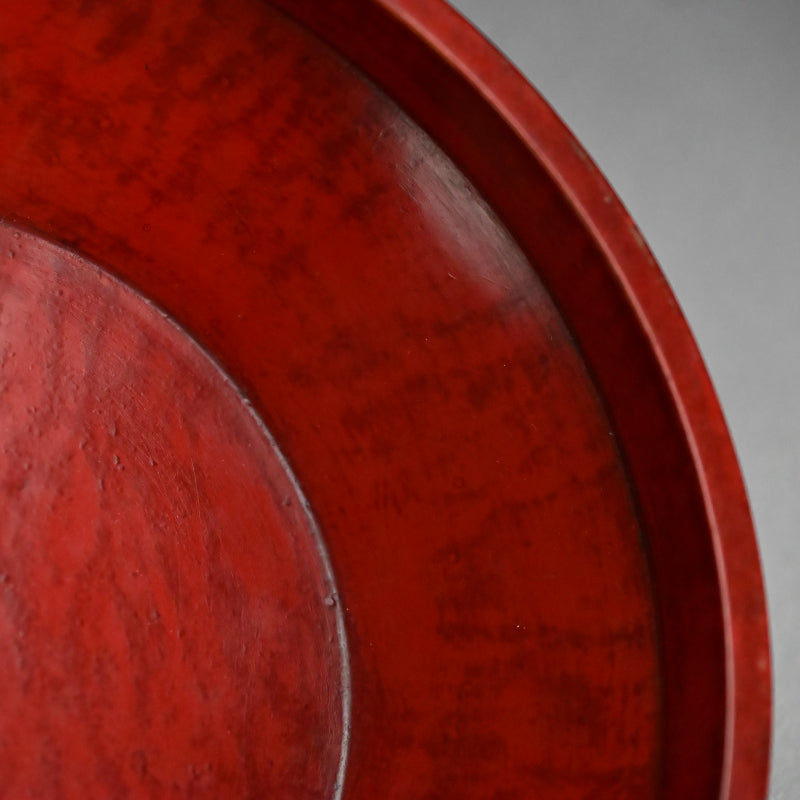 Sanuki-bori Carved & Lacquered Container by Kozan