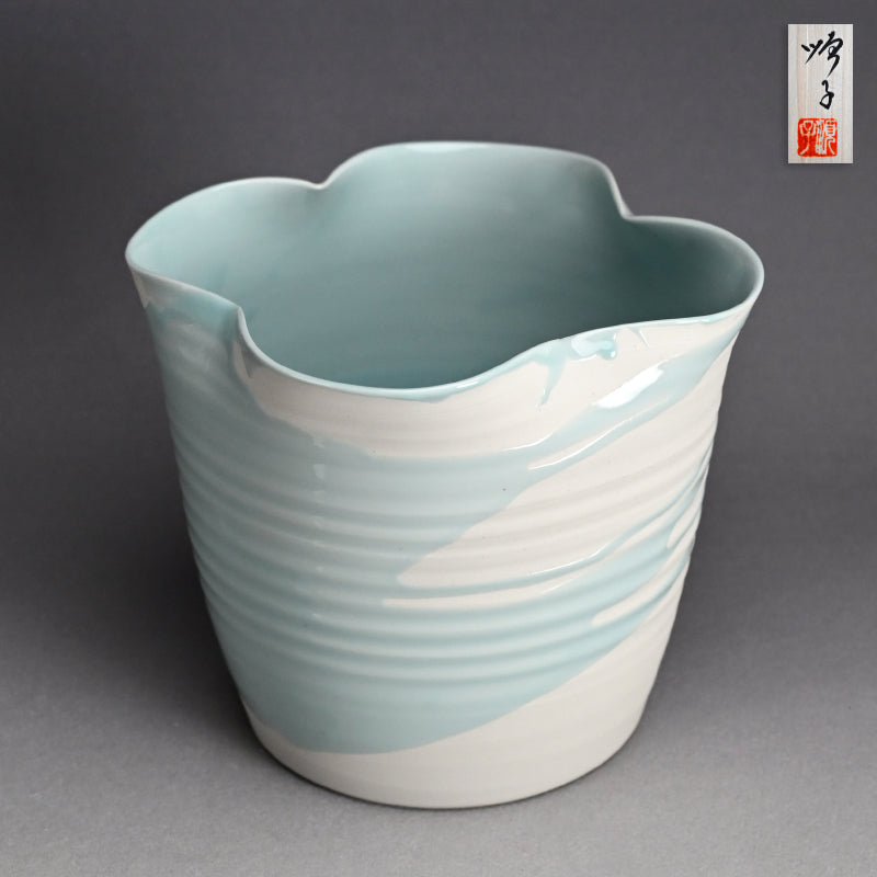 Wine Cooler by Female Potter ー四代 徳田八十吉 “九谷 ワイン