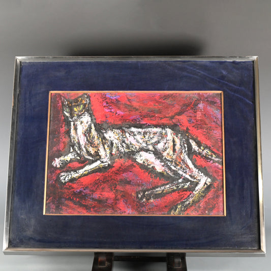 Nihonga Cat Painting ーのむら 清六 "猫"