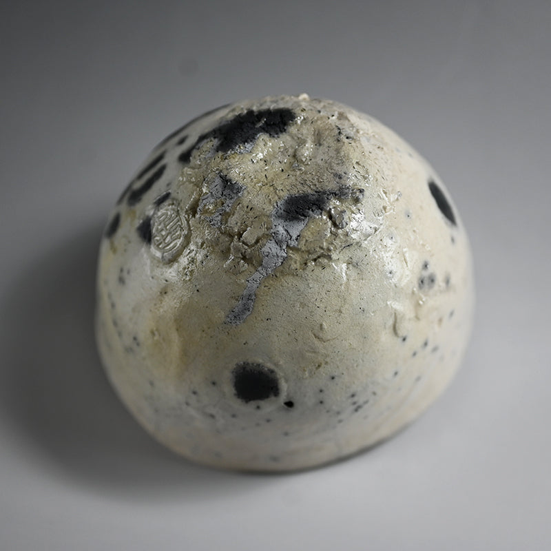 Shiro-Raku Chawan ー橋本 知成 “白楽筒茶碗”