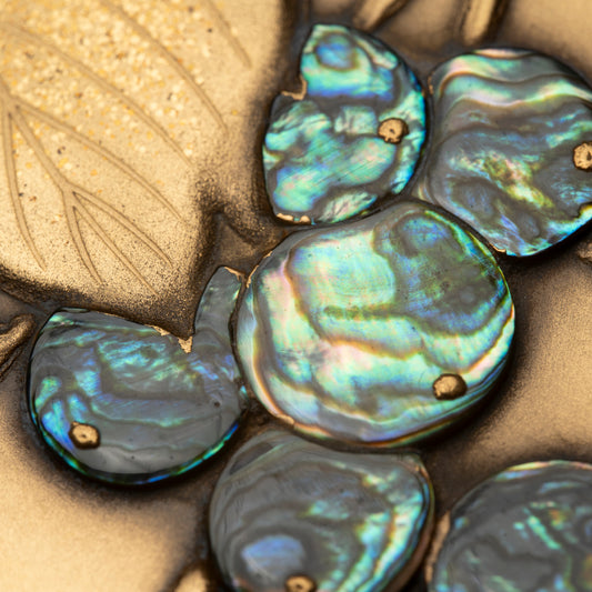 Exceptional Lacquered Suzuri-bako box ー服部 峻昇 “金地果実 硯箱”