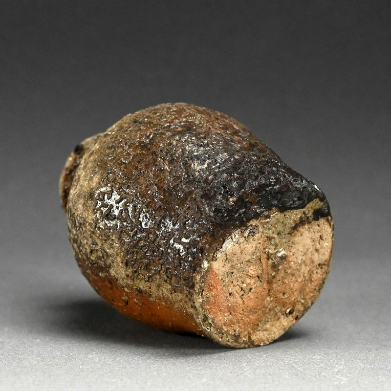Iga Yakishime Vase ー寛白窯 岸野 寛 “伊賀焼〆檜垣文蹲壺”