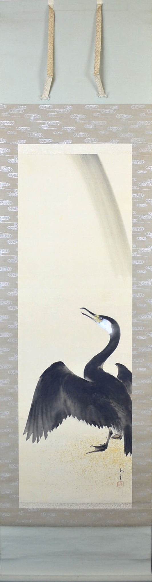 Cormorant, symbol of summer ー岸野 海雪 "霽後"