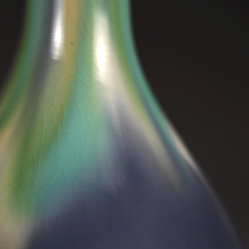 A Small Vase by Tokuda Junko ー四代 徳田 八十吉 "香春"