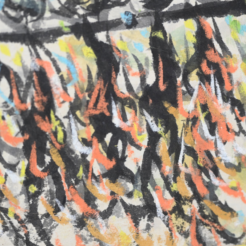 Summer in Hirutani Painted Scroll