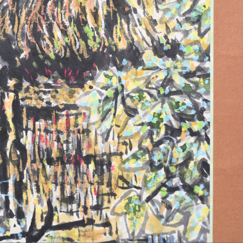 Summer in Hirutani Painted Scroll