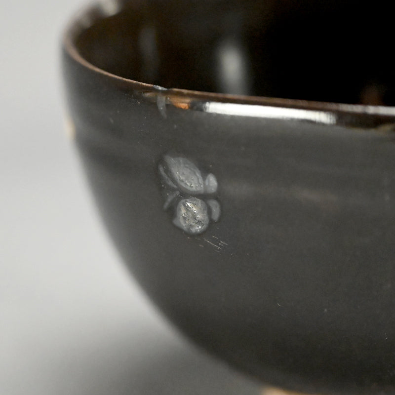 Antique Japanese Ninsei ChawanN Tea Bowl ー仁清茶碗