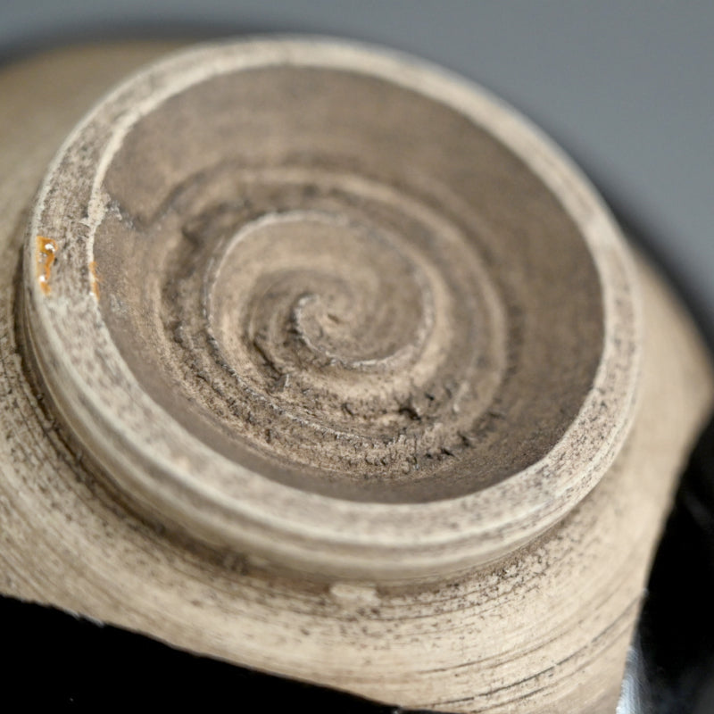 Antique Japanese Ninsei ChawanN Tea Bowl ー仁清茶碗