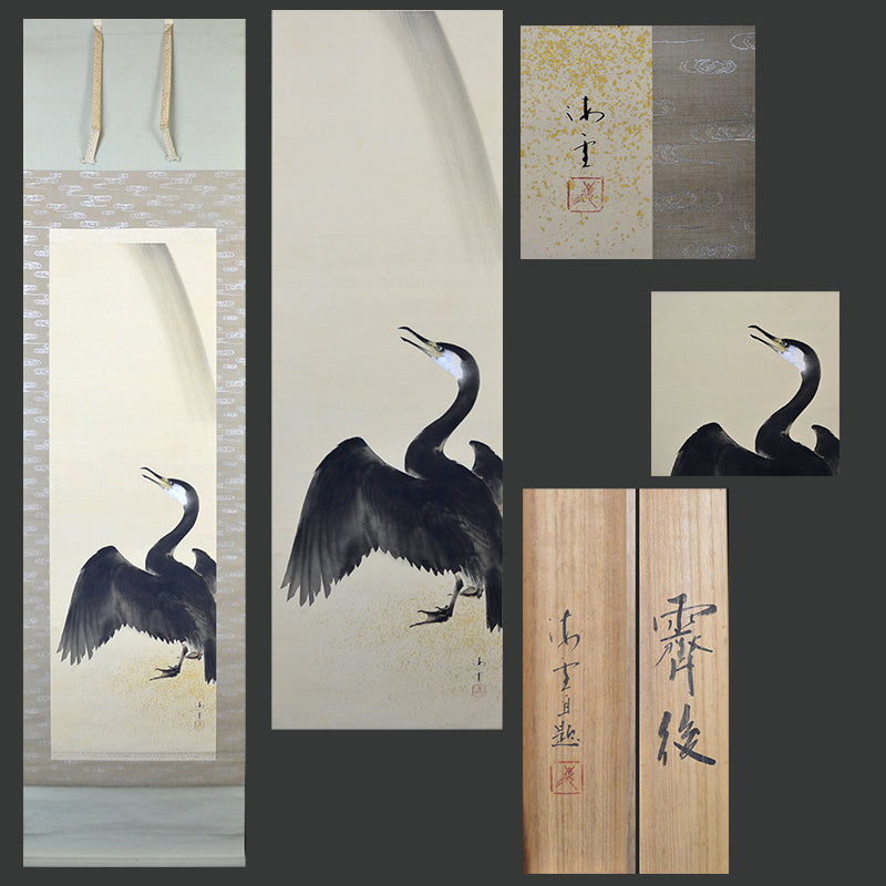 Cormorant, symbol of summer ー岸野 海雪 "霽後"