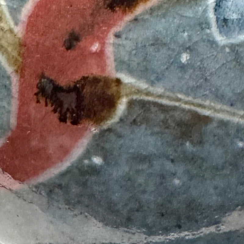 Classic Gosu Henko Vase by Pottery Legend ー河井 寛次郎 “呉須花繪扁壺”