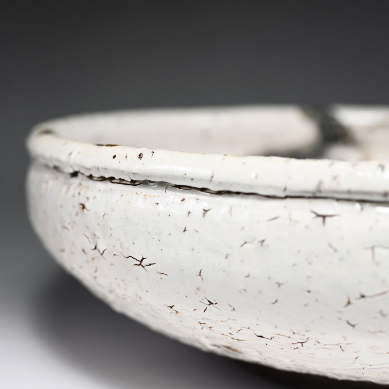 Fabulous Large Bowl ー中川 自然坊 “絵粉引唐津 鉢”