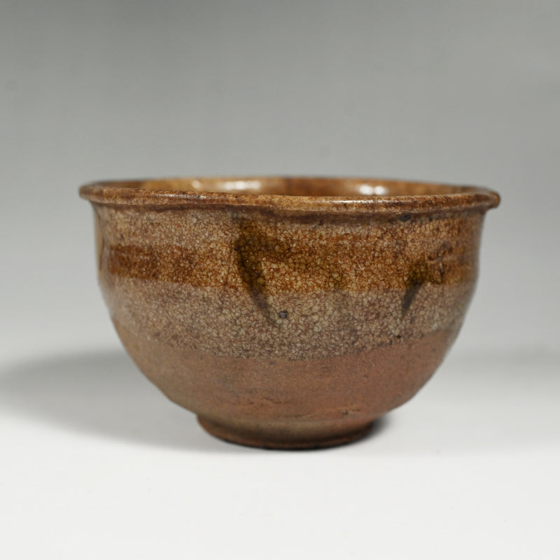 Exquisite Early Karatsu Kintsugi Chawan w/ Gold Repair