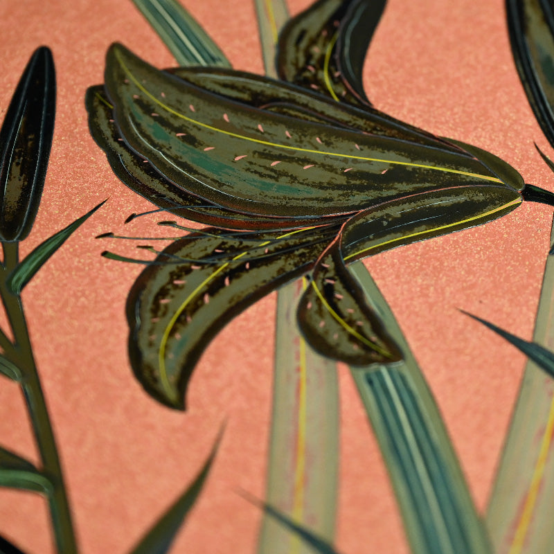 Spectacular  Lacquer Box ー番浦 省吾 "亀甲型手筥"