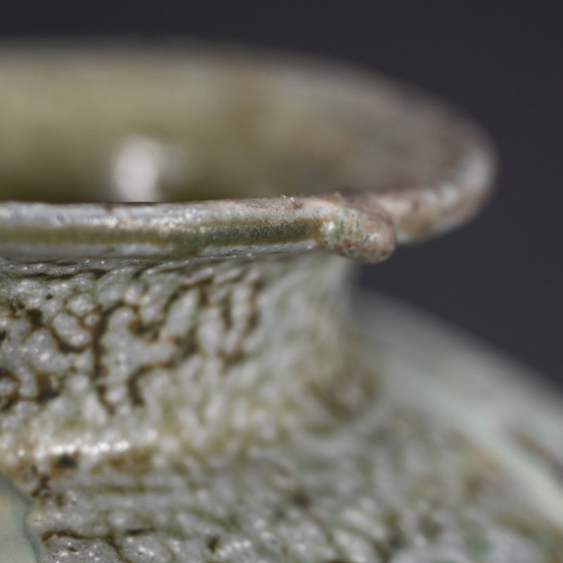 Spectacular Ash Glazed Otsubo ー今井 理桂 "自然釉大壺" 平成4年1992年制作