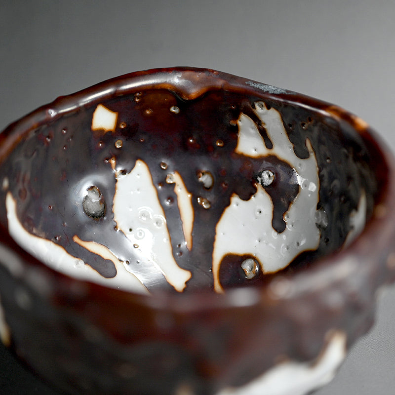 Tetsuyu Chawan Tea Bowl ー村越 琢磨 "鉄釉茶碗"