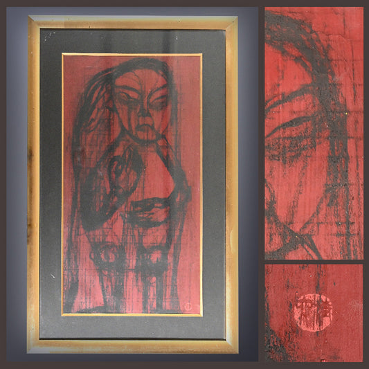 Frantic Image of a Woman ーのむら 清六 "女性の絵"