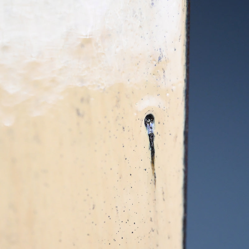 Exquisite Antique Ranbachi Orchid Planter ー黄頽釉四方花瓶