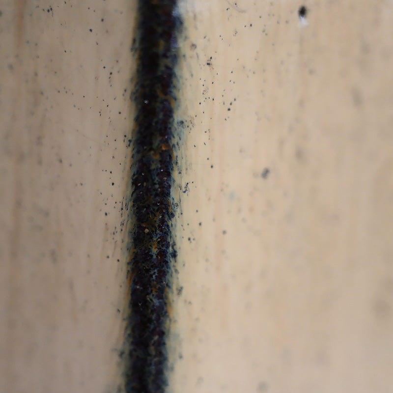 Exquisite Antique Ranbachi Orchid Planter ー黄頽釉四方花瓶