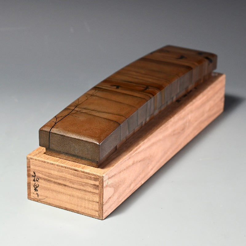 Japanese Lacquered Box, Tanzaku-ire by Kazuo
