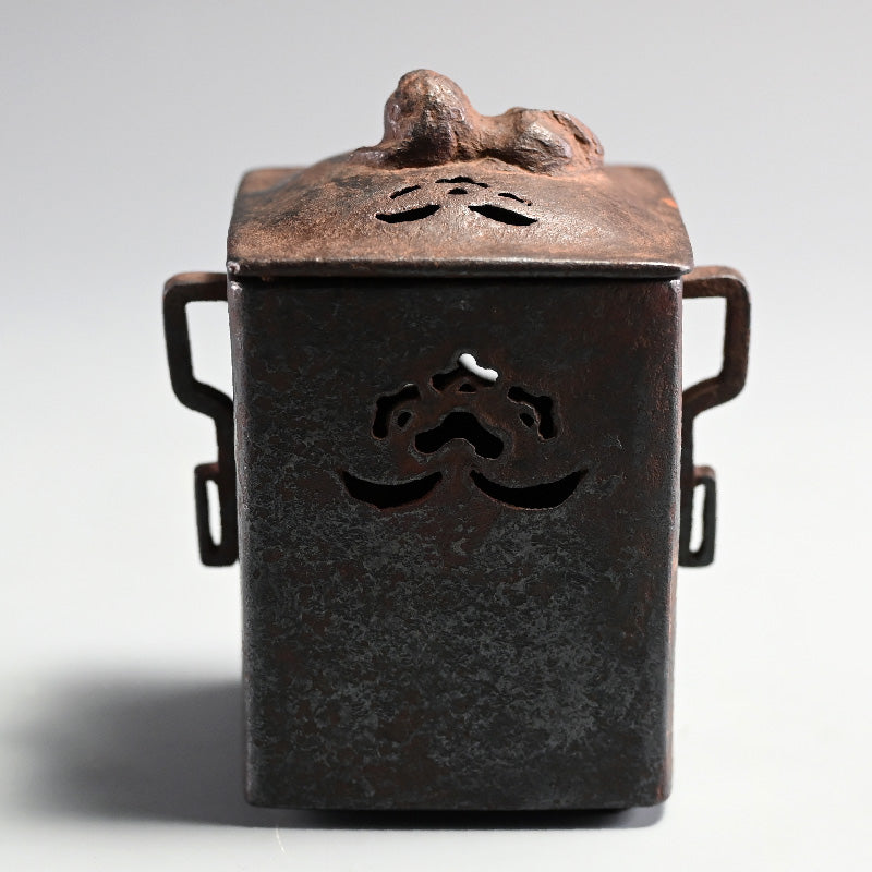 Antique Japanese Uchidashi Iron Koro