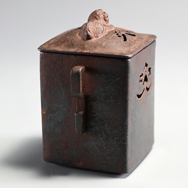 Antique Japanese Uchidashi Iron Koro