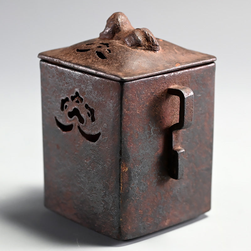 Antique Japanese Uchidashi Iron Koro