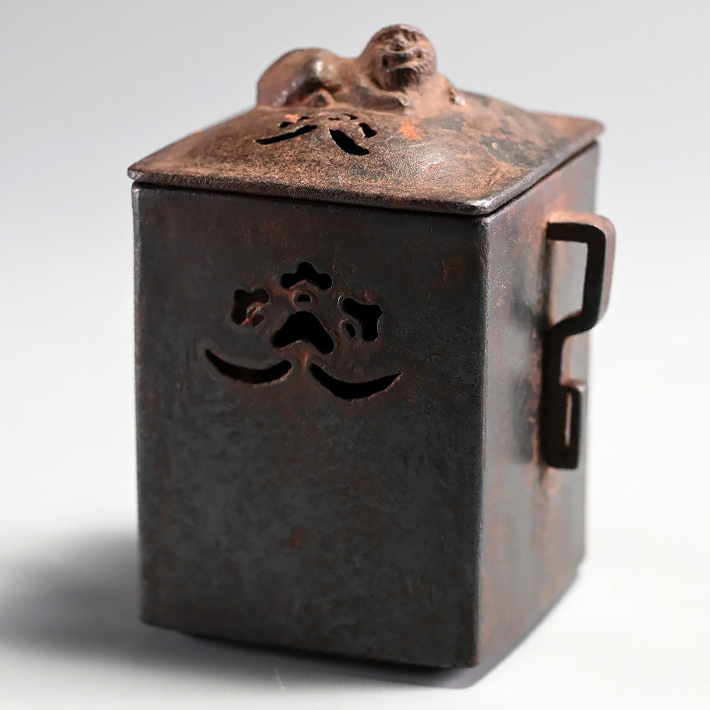 Antique Japanese Uchidashi Iron Koro