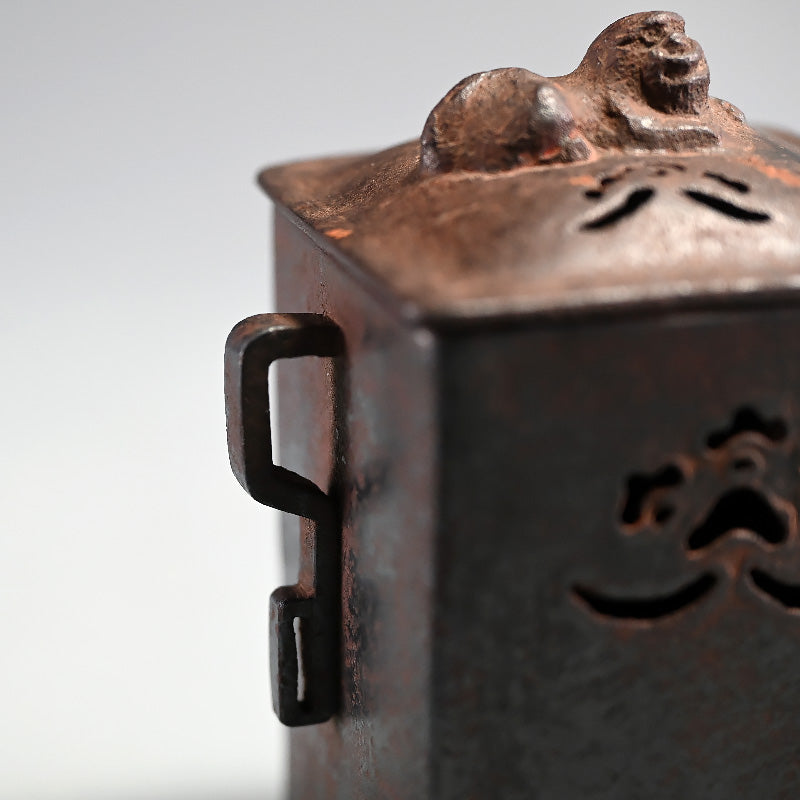 Antique Japanese Uchidashi Iron Koro