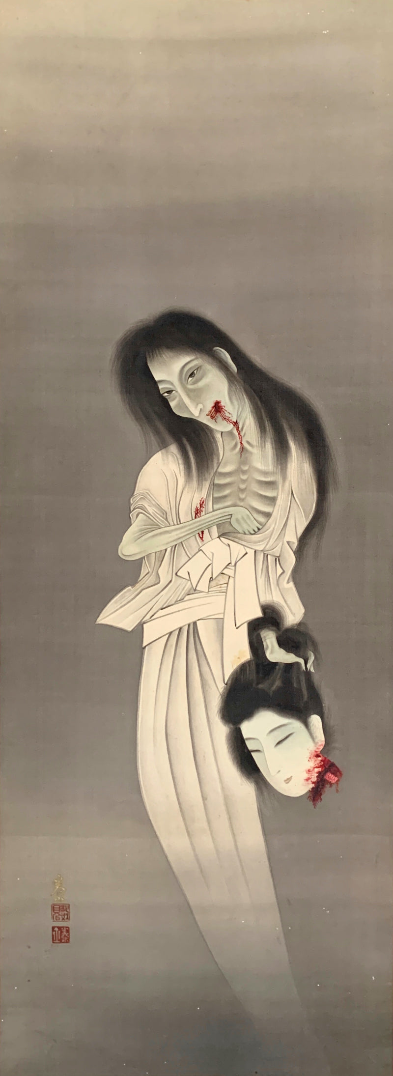 Terrifying Vengeful Ghost w/ Severed Head ー立脇 泰山