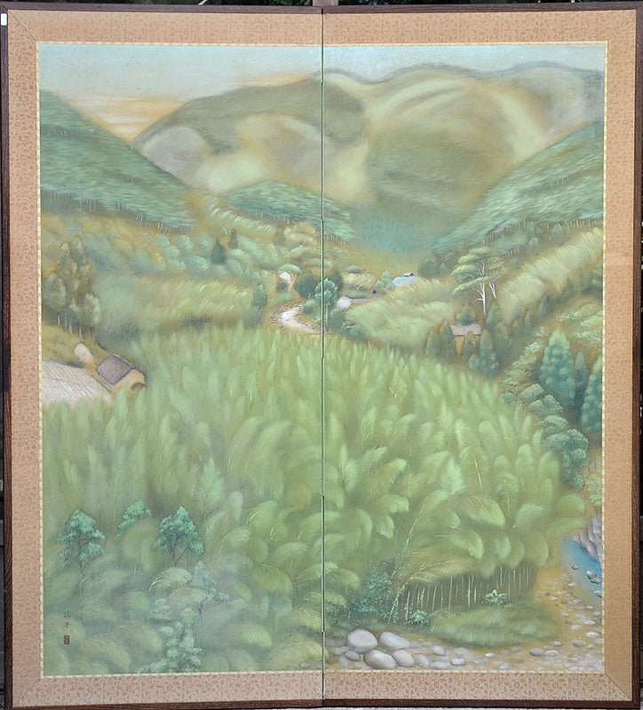 Verdant Landscape Screen