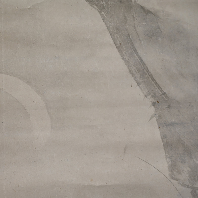 Edo P. Ink Painting of Okami (Wolf) ー月僊