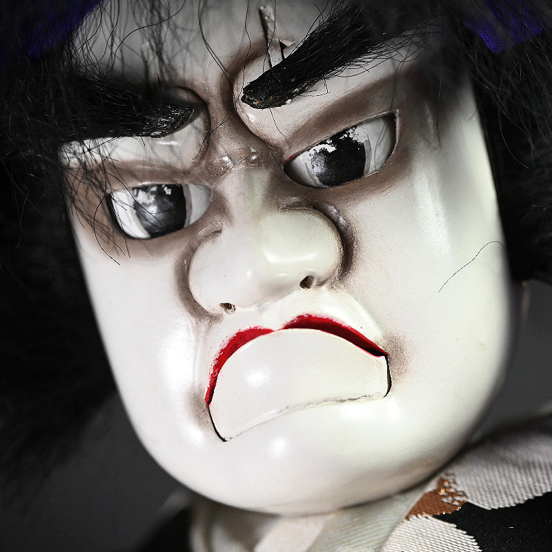 Fabulous Japanese Bunraku Ningyo Puppet, Matsuomaru ー文楽人形 松王丸