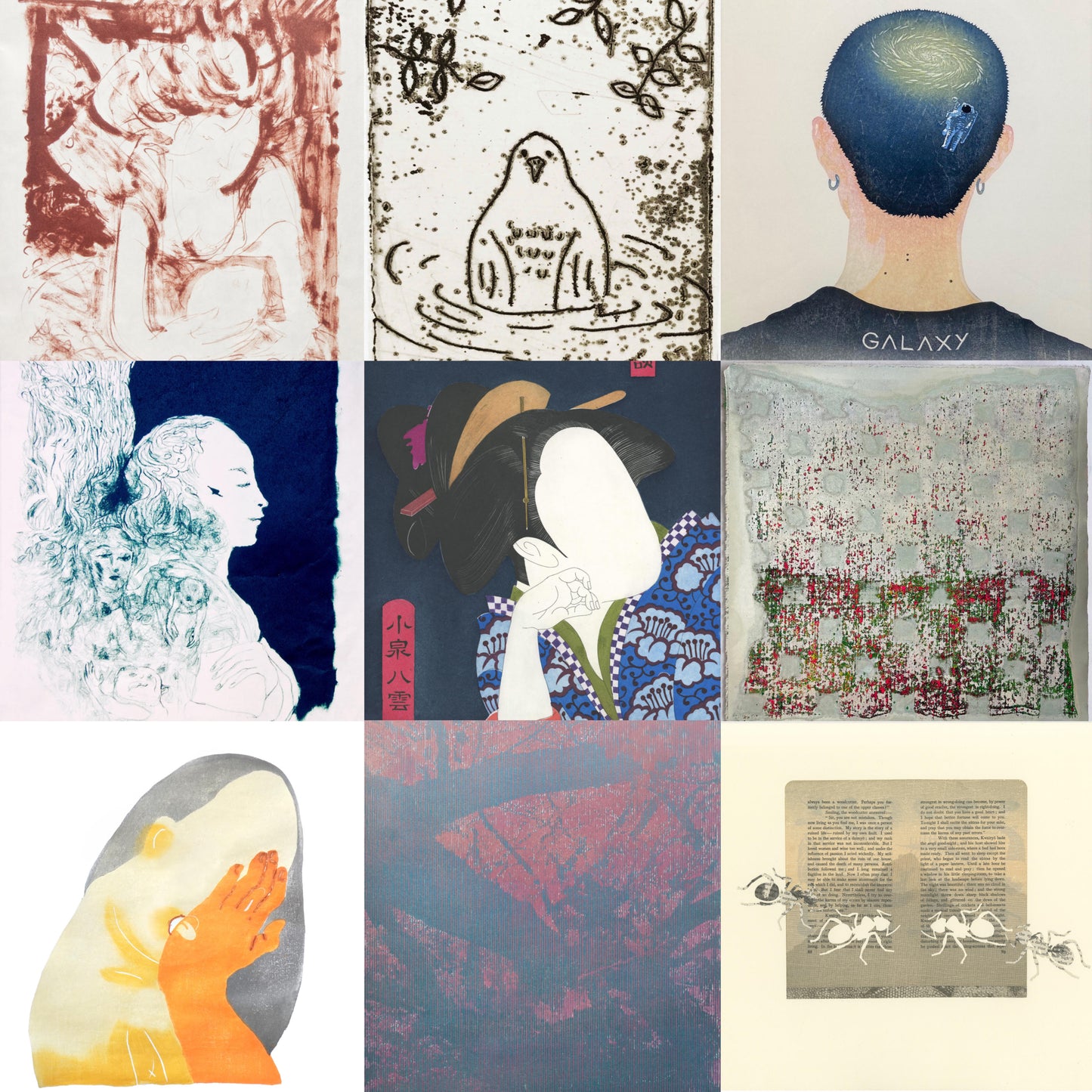 Kwaidan Exhibition -Box Set with 40 Artists from Ireland and Japan