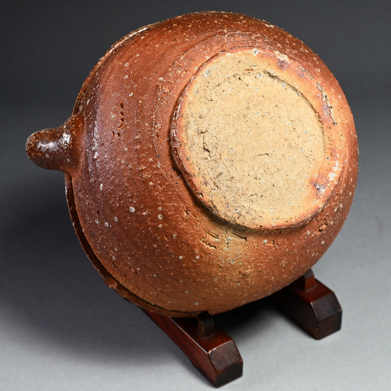 Large Iga Katakuchi Bowl ー小島 憲二 "伊賀焼 片口鉢"